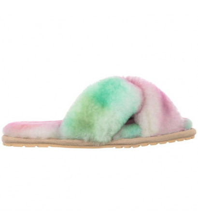 EMU Australia Mayberry Tie Dye Fairy Floss W12655 (EM372-b) Women's Shoes/Flip Flops