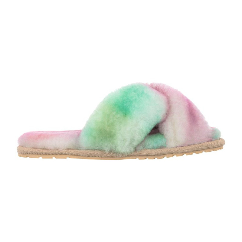 EMU Australia Mayberry Tie Dye Fairy Floss W12655 (EM372-b) Women's Shoes/Flip Flops