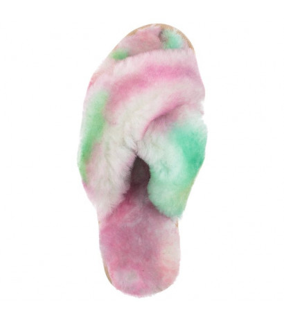 EMU Australia Mayberry Tie Dye Fairy Floss W12655 (EM372-b) Women's Shoes/Flip Flops