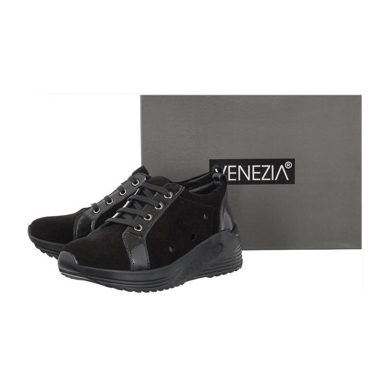 Venezia Czarne 2674015 BLACK (VE566-a) sports Shoes