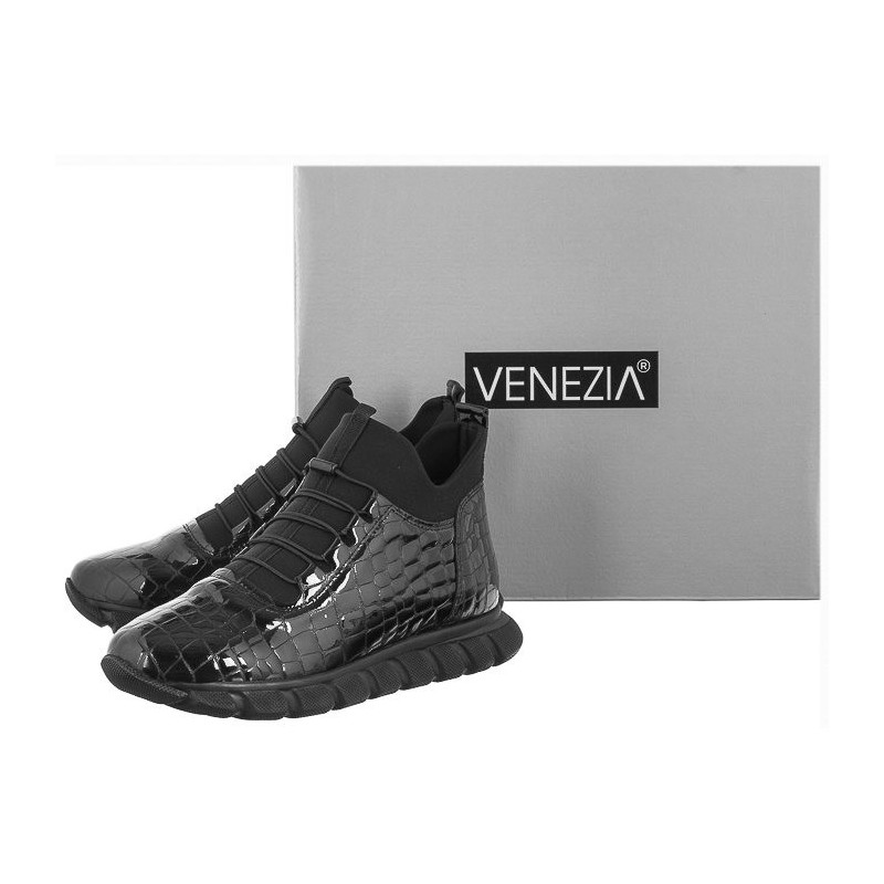 Venezia Czarne 0230 501 BLACK (VE567-a) sports Shoes