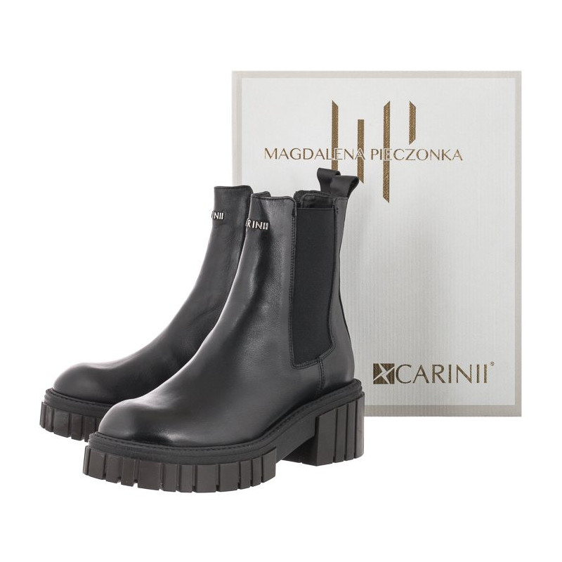 Carinii Czarne B7450-E50-000-000-E47 (CI618-a) shoes