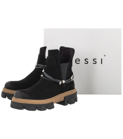 Nessi Czarne 21145 19 (NE245-a) shoes