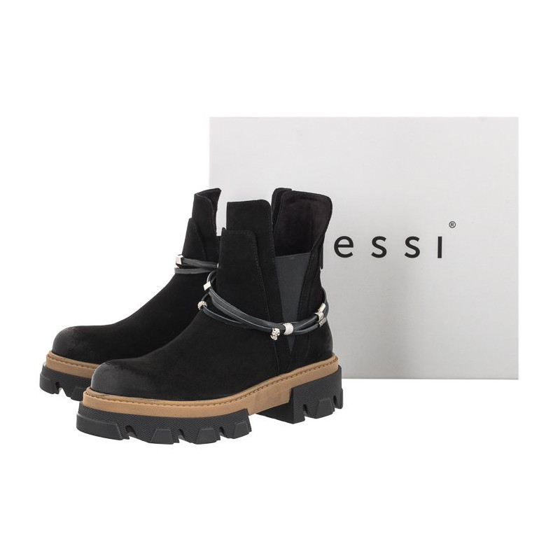 Nessi Czarne 21145 19 (NE245-a) shoes