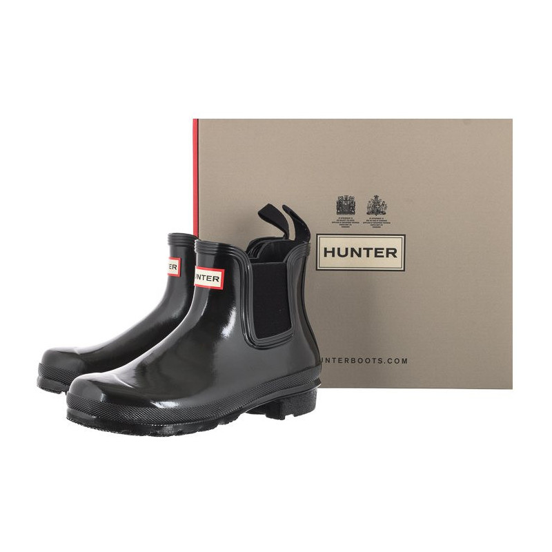 Hunter Original Chelsea Gloss Black WFS2078RGL (HU42-a) shoes