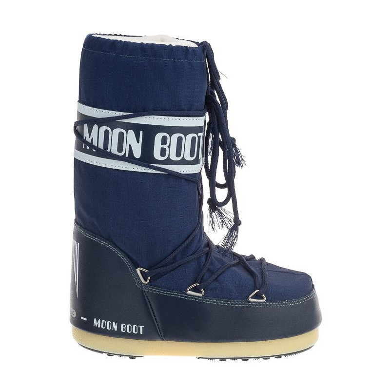 Moon Boot Icon Nylon Blue Kids 1400440 F003 (MB14-b) boots