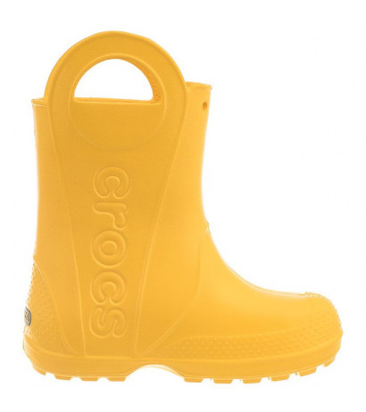 Crocs Handle Rain Boot Kids Yellow 12803-730 (CR79-d) rubber boots