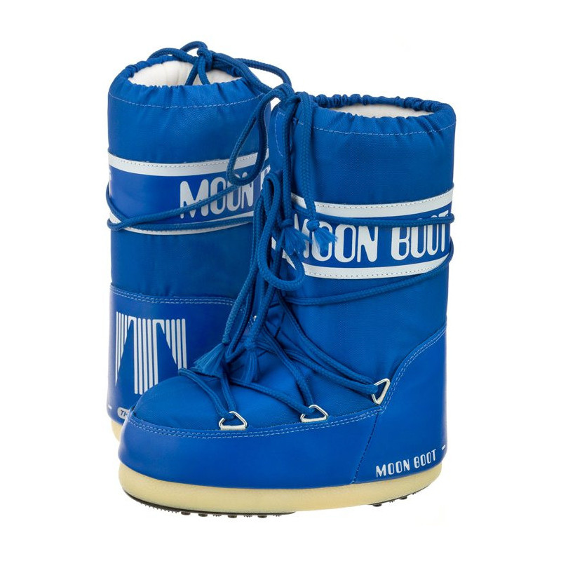 Moon Boot Nylon Electric Blue Kids 14004400075 (MB14-f) boots