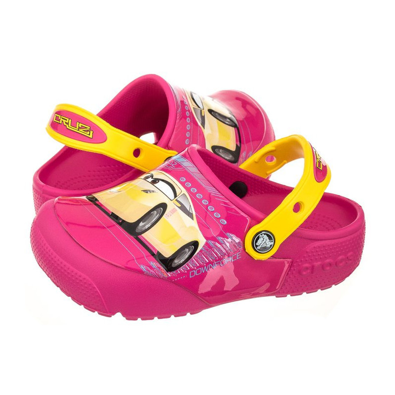 Crocs Fun Lab Lights Cars 3 Clog Cruz Ramirez 204138-6X0 (CR136-a) slippers