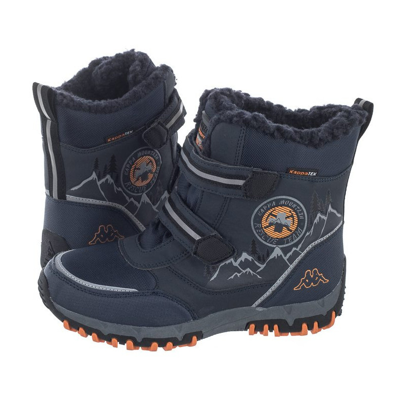 Kappa Rescue Tex K 260581K/6744 Navy/Orange (KA165-a) ankle boots