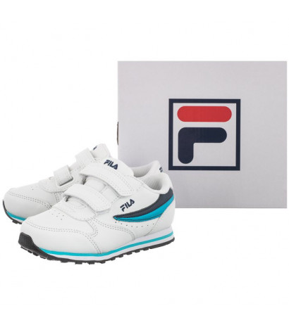 Fila Orbit Velcro Infants White/Fila Navy 1011080.92E (FI59-a) sports shoes