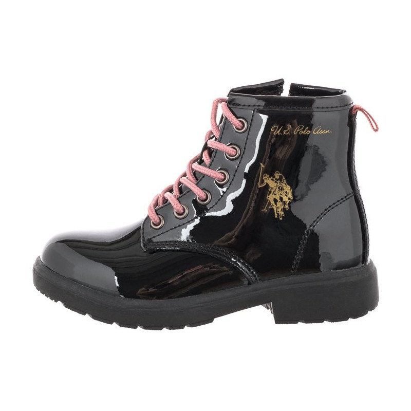 U.S. Polo Assn. Yva001 Blk YVA001K/AY1 (US117-a) ankle boots