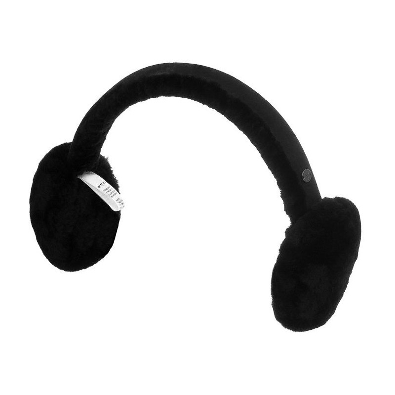 EMU Australia Angahook Ear Muffs Black W9403 (EM209-a) cap