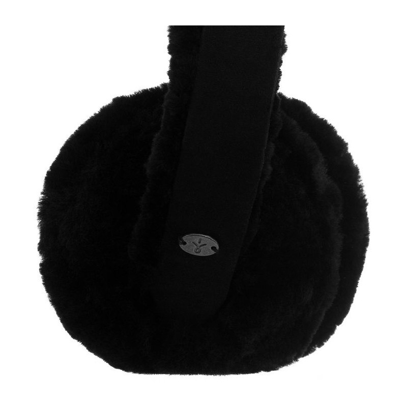 EMU Australia Angahook Ear Muffs Black W9403 (EM209-a) cap