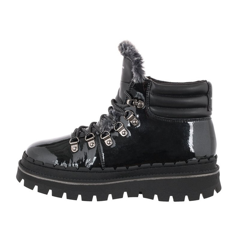 Skechers Jammers Black Patent 167071/BPT (SK107-a) boots