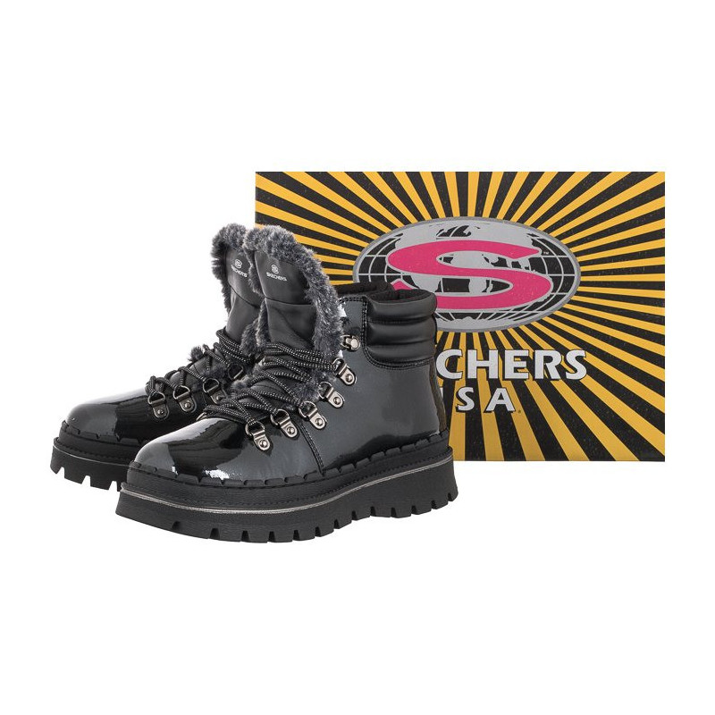 Skechers Jammers Black Patent 167071/BPT (SK107-a) boots