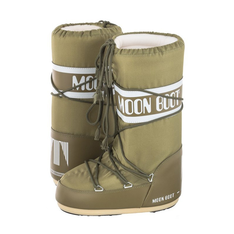 Moon Boot Icon Nylon Khaki 14004400083 (MB49-a) boots