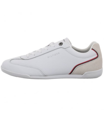 Tommy Hilfiger Modern Lo Pro Leather Cupsole White FM0MF04014 YBR (TH407-a) sports shoes