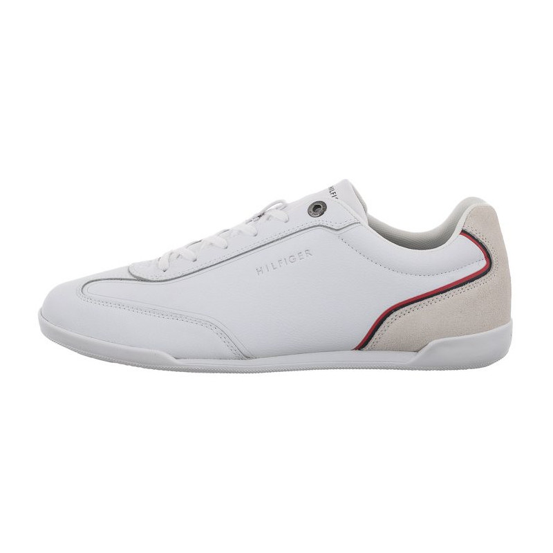 Tommy Hilfiger Modern Lo Pro Leather Cupsole White FM0MF04014 YBR (TH407-a) sports shoes