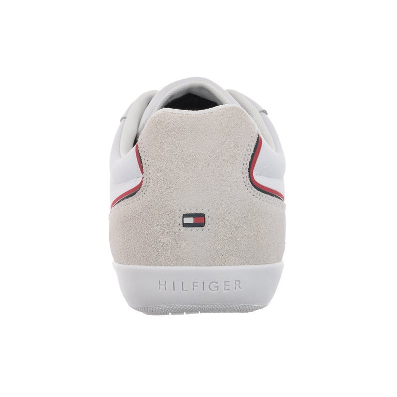 Tommy Hilfiger Modern Lo Pro Leather Cupsole White FM0MF04014 YBR (TH407-a) sports shoes