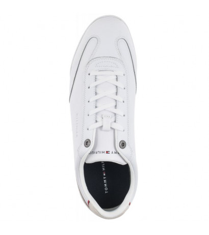 Tommy Hilfiger Modern Lo Pro Leather Cupsole White FM0MF04014 YBR (TH407-a) sports shoes