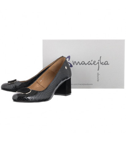 Maciejka Czarne 3356C-01/00-1 (MA847-a) shoes