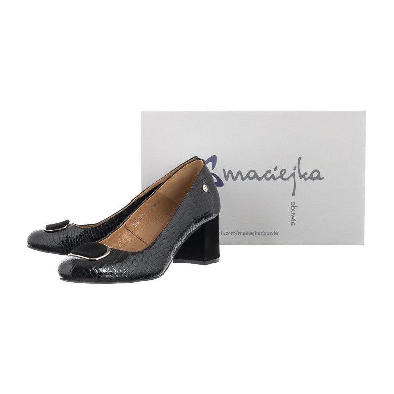 Maciejka Czarne 3356C-01/00-1 (MA847-a) shoes