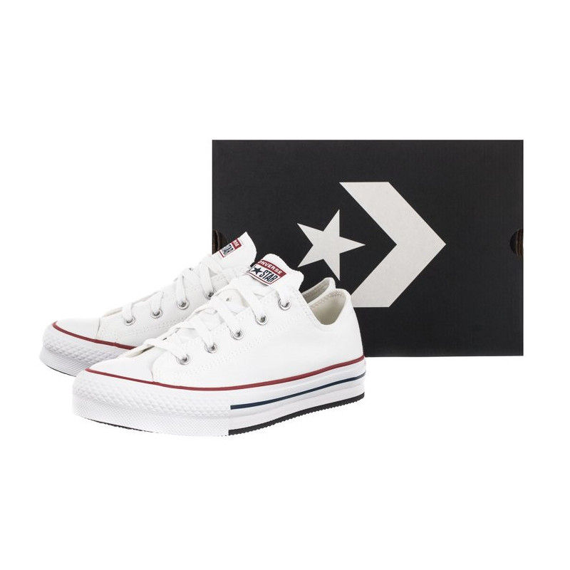 Converse CT All Star Eva Lift OX White/Garnet/Navy 272858C (CO514-a) shoes