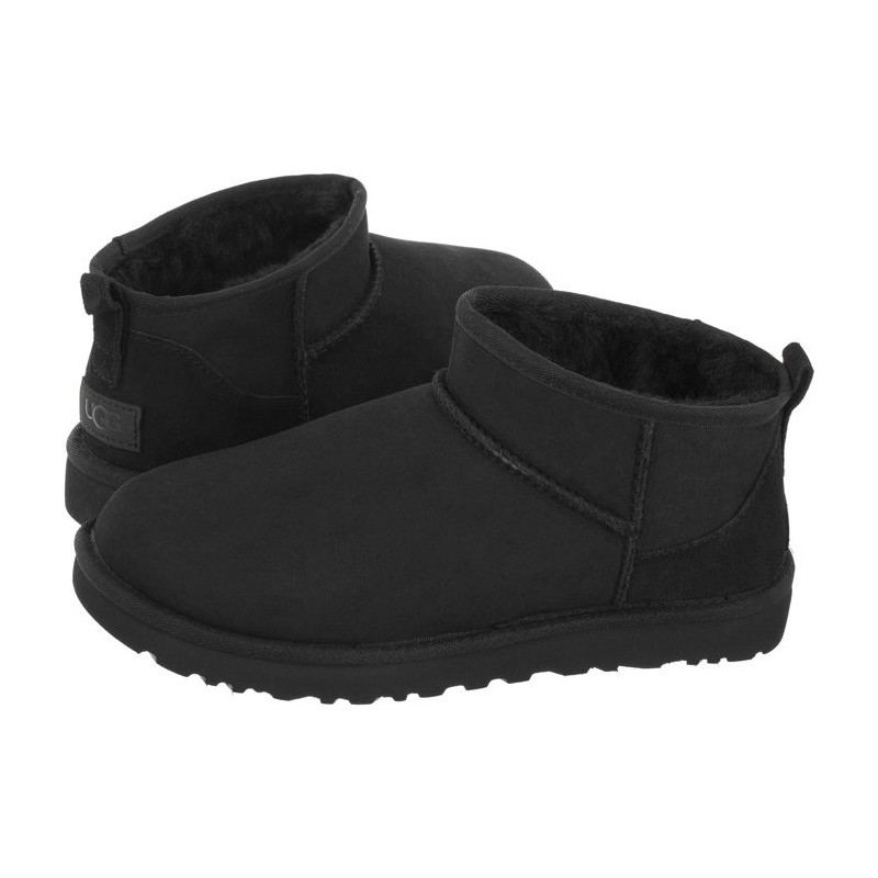 UGG W Classic Ultra Mini 1116109 W/BLK (UA32-a) shoes