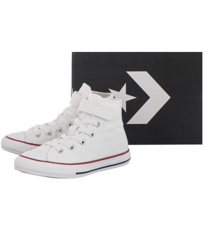 Converse CT All Star 1V Hi White/White/Natural 372884C (CO517-a) sneakers