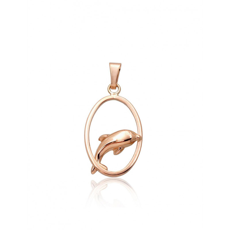 Gold pendant 1300880(Au-R), Red Gold 585°