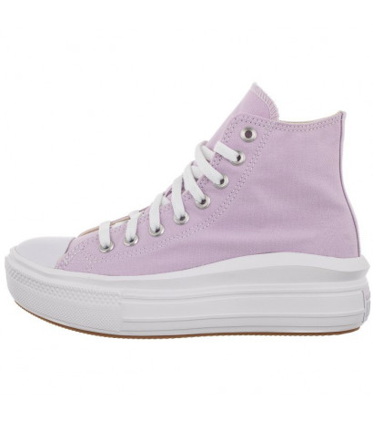 Converse CT All Star Move Hi Pale Amethyst/White/White 572722C (CO529-a) shoes