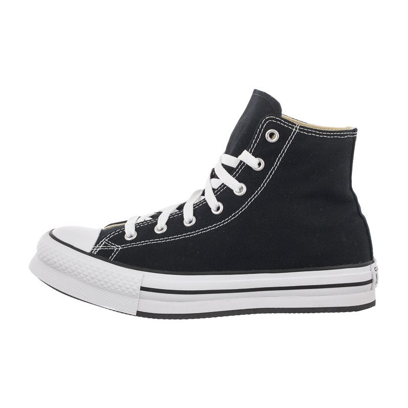 Converse CT All Star Eva Lift Hi Black/White/Black 272855C (CO521-b) shoes