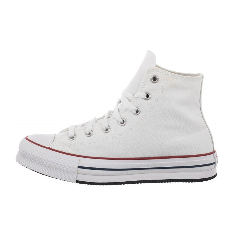 Converse CT All Star Eva Lift Hi White/Garnet/Navy 272856C (CO521-a) shoes