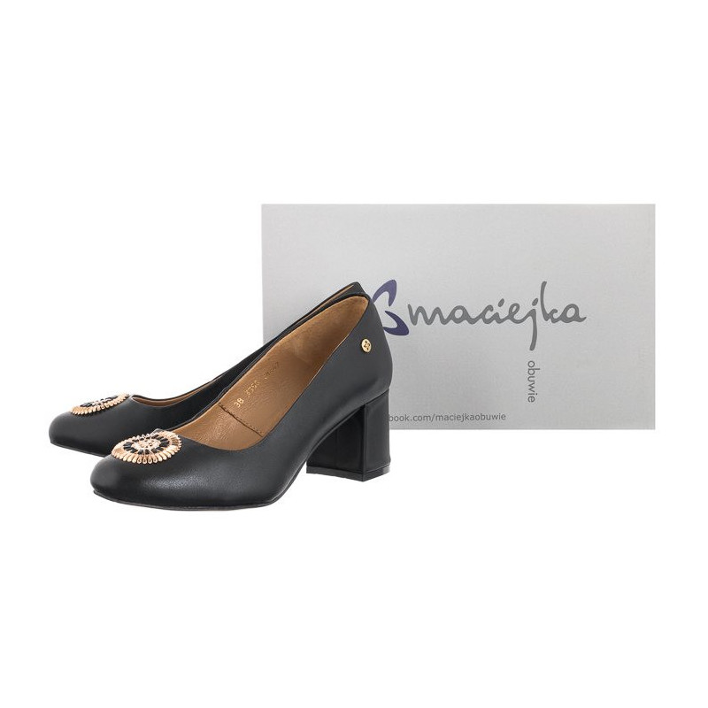 Maciejka Czarne 3356B-01/00-1 (MA864-a) shoes