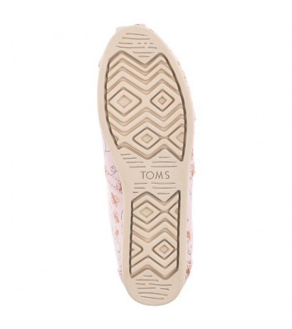 Toms Alpargata Barely Pink Foil Bee Mine Print 10017801 (TS20-a) sneakers