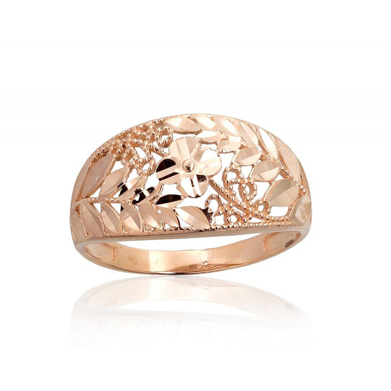 Gold ring 1101019(Au-R), Red Gold 585°