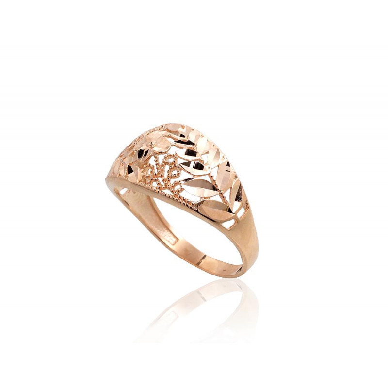 Gold ring 1101019(Au-R), Red Gold 585°