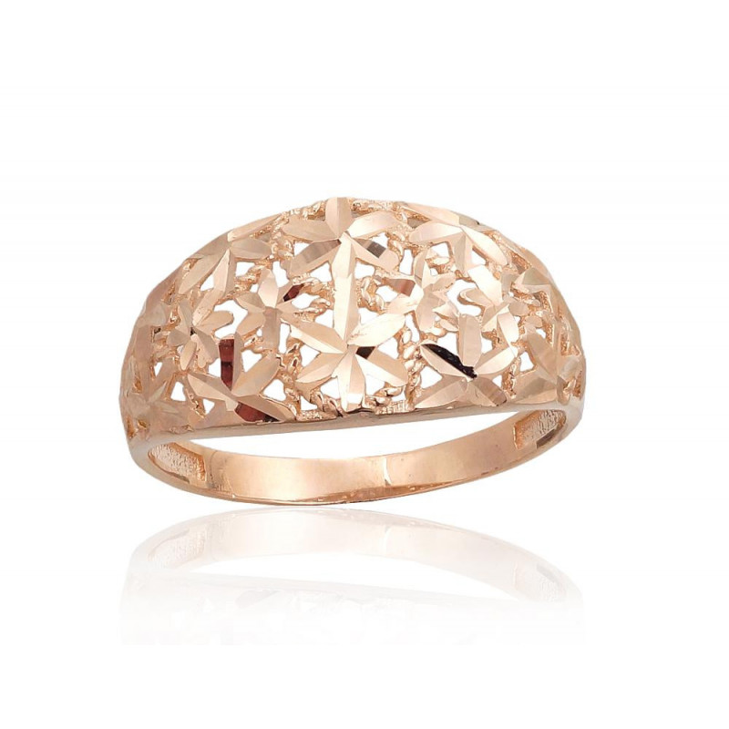 Gold ring 1101020(Au-R), Red Gold 585°