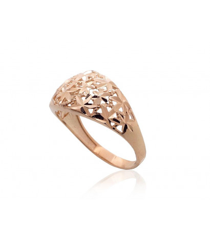 Gold ring 1101020(Au-R), Red Gold 585°