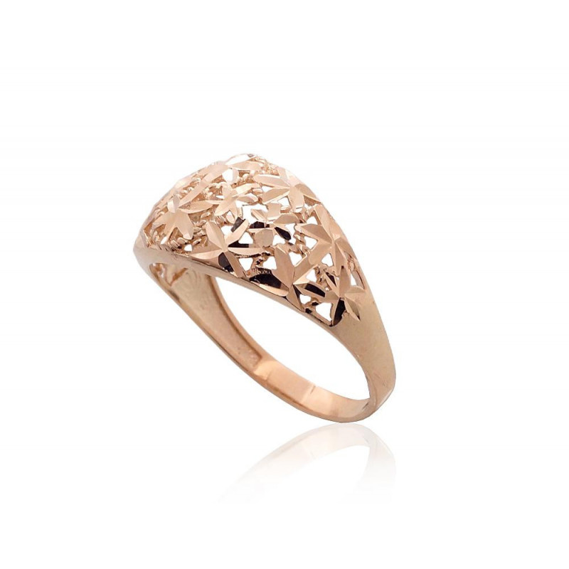 Gold ring 1101020(Au-R), Red Gold 585°