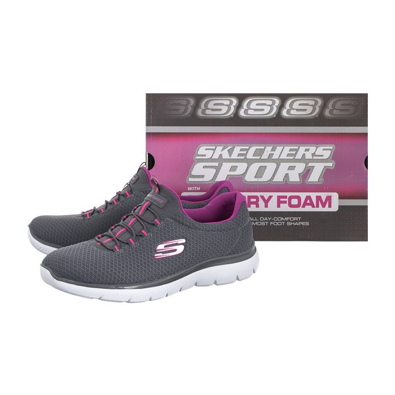 Skechers Summits Charcoal/Purple 12980/CCPR (SK87-e) sports Shoes