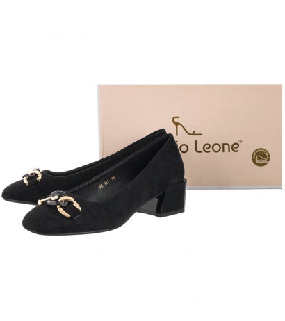 Sergio Leone Czarne PB121 (SL432-a) shoes