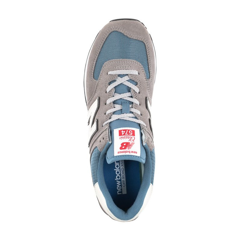 New Balance ML574OW2 Szare/Niebieskie (NB489-c) sports shoes