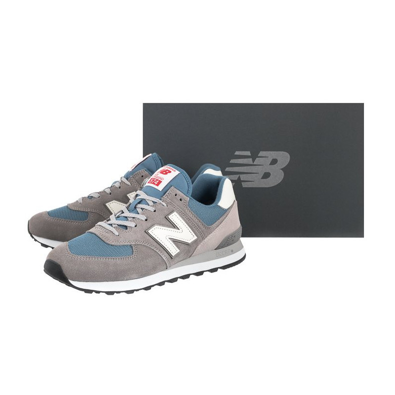 New Balance ML574OW2 Szare/Niebieskie (NB489-c) sports shoes