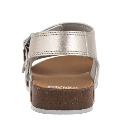 Timberland Castle Island Backstrap Silver Metallic 0A4341 040 (TI97-a) sandals