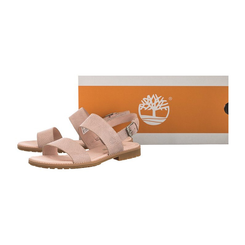 Timberland Chicago Riverside Backstrap LT Pink Full Grain 0A2NXJ 662 (TI100-a) sandals