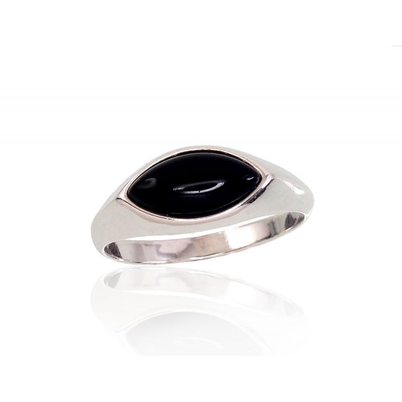 Silver ring 2101699_ON-2, Silver 925°, Onix