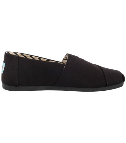 Toms Alpargata Black/Black Recycled Cotton Canvas 10017670 (TS19-b) Sneakers