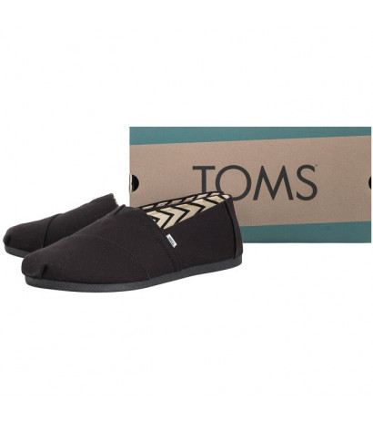 Toms Alpargata Black/Black Recycled Cotton Canvas 10017670 (TS19-b) Sneakers